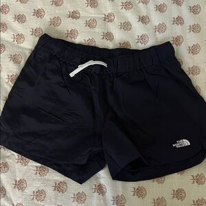The North Face Women's Navy Blue Athletic Shorts - M